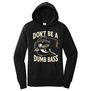 Funny Bass Fishing Stuff Funny Dad Bass Fish Papa Fishing Women's Pullover Hoodie