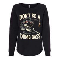 Funny Bass Fishing Stuff Funny Dad Bass Fish Papa Fishing Womens California Wash Sweatshirt