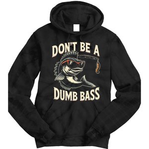 Funny Bass Fishing Stuff Funny Dad Bass Fish Papa Fishing Tie Dye Hoodie