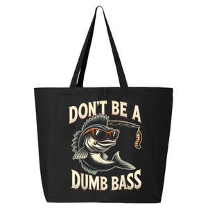 Funny Bass Fishing Stuff Funny Dad Bass Fish Papa Fishing 25L Jumbo Tote