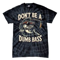 Funny Bass Fishing Stuff Funny Dad Bass Fish Papa Fishing Tie-Dye T-Shirt