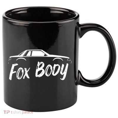 Fox Body 11oz C Handle Ceramic Mug
