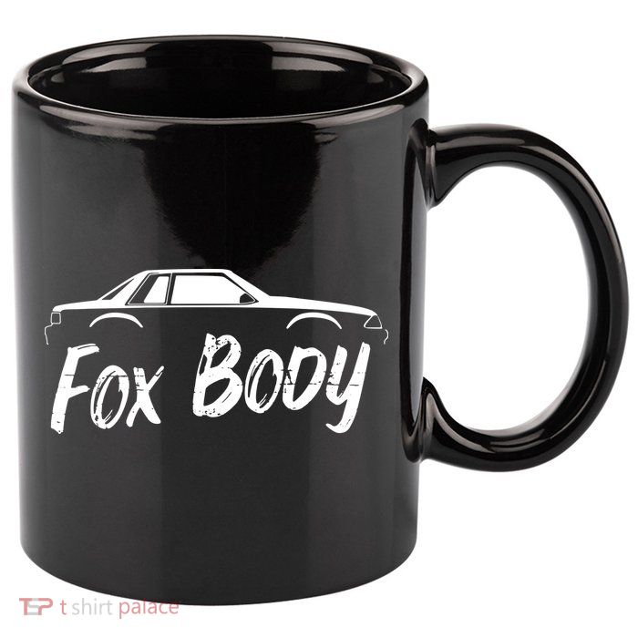 Fox Body 11oz C Handle Ceramic Mug