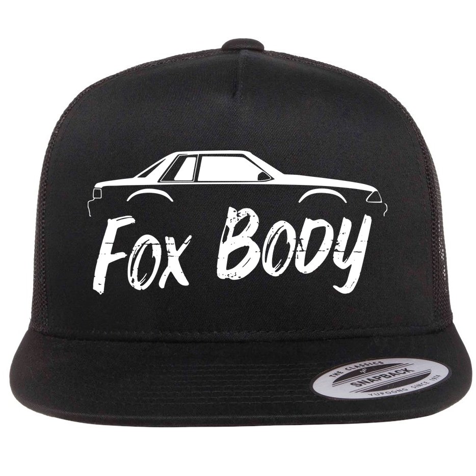 Fox Body Flat Bill Trucker Hat