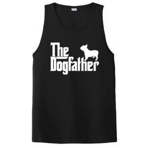 French Bulldog Father Dad Gift The Dogfather Gift Funny Gift PosiCharge Competitor Tank