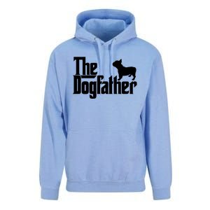 French Bulldog Father Dad Gift The Dogfather Gift Funny Gift Unisex Surf Hoodie