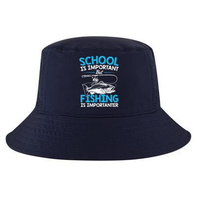 Fishing Boy Fish Lover Teen Boy Fishing Cool Comfort Performance Bucket Hat