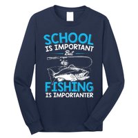 Fishing Boy Fish Lover Teen Boy Fishing Long Sleeve Shirt