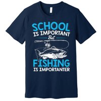 Fishing Boy Fish Lover Teen Boy Fishing Premium T-Shirt