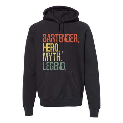 Funny bartender Premium Hoodie