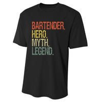 Funny bartender Performance Sprint T-Shirt