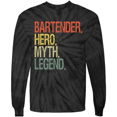 Funny bartender Tie-Dye Long Sleeve Shirt