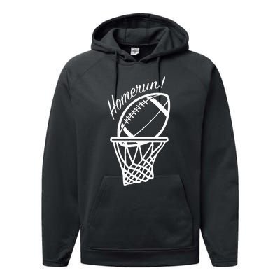 Funny Baseball Football Basketball Sports Novelty Gift Performance Fleece Hoodie