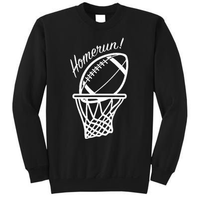 Funny Baseball Football Basketball Sports Novelty Gift Sweatshirt