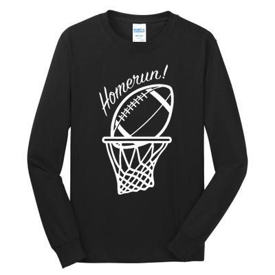 Funny Baseball Football Basketball Sports Novelty Gift Tall Long Sleeve T-Shirt