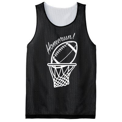 Funny Baseball Football Basketball Sports Novelty Gift Mesh Reversible Basketball Jersey Tank