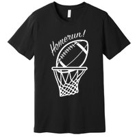 Funny Baseball Football Basketball Sports Novelty Gift Premium T-Shirt