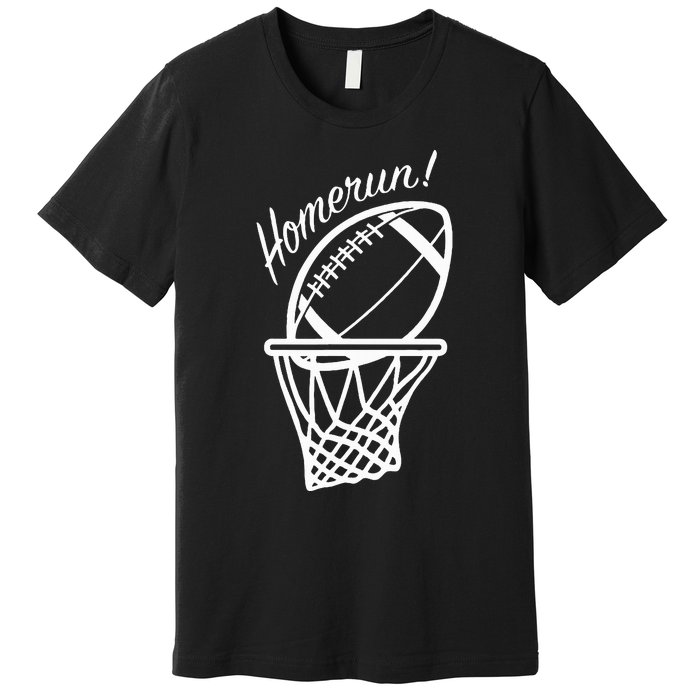 Funny Baseball Football Basketball Sports Novelty Gift Premium T-Shirt