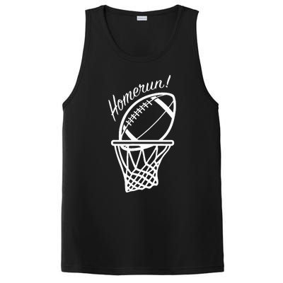 Funny Baseball Football Basketball Sports Novelty Gift PosiCharge Competitor Tank