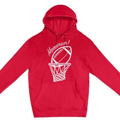 Funny Baseball Football Basketball Sports Novelty Gift Premium Pullover Hoodie