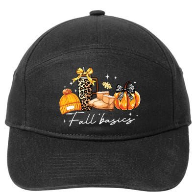 Fall Basics 7-Panel Snapback Hat