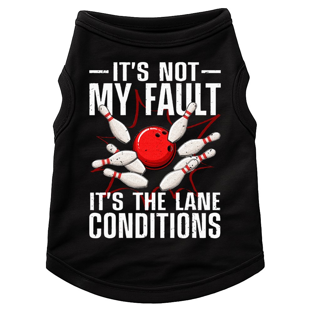 Funny Bowling For Men Women Bowler Team Bowling Lane Spare Doggie Tank