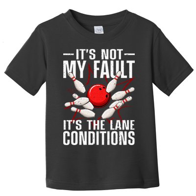 Funny Bowling For Men Women Bowler Team Bowling Lane Spare Toddler T-Shirt