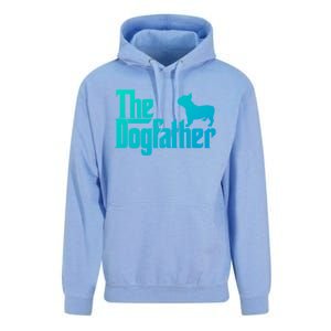 French Bulldog Father Dad Gift The Dogfather Gift Funny Gift Unisex Surf Hoodie