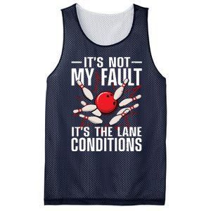 Funny Bowling For Men Women Bowler Team Bowling Lane Spare Mesh Reversible Basketball Jersey Tank