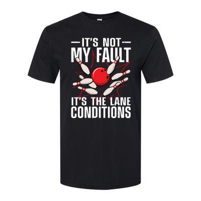 Funny Bowling For Men Women Bowler Team Bowling Lane Spare Softstyle® CVC T-Shirt