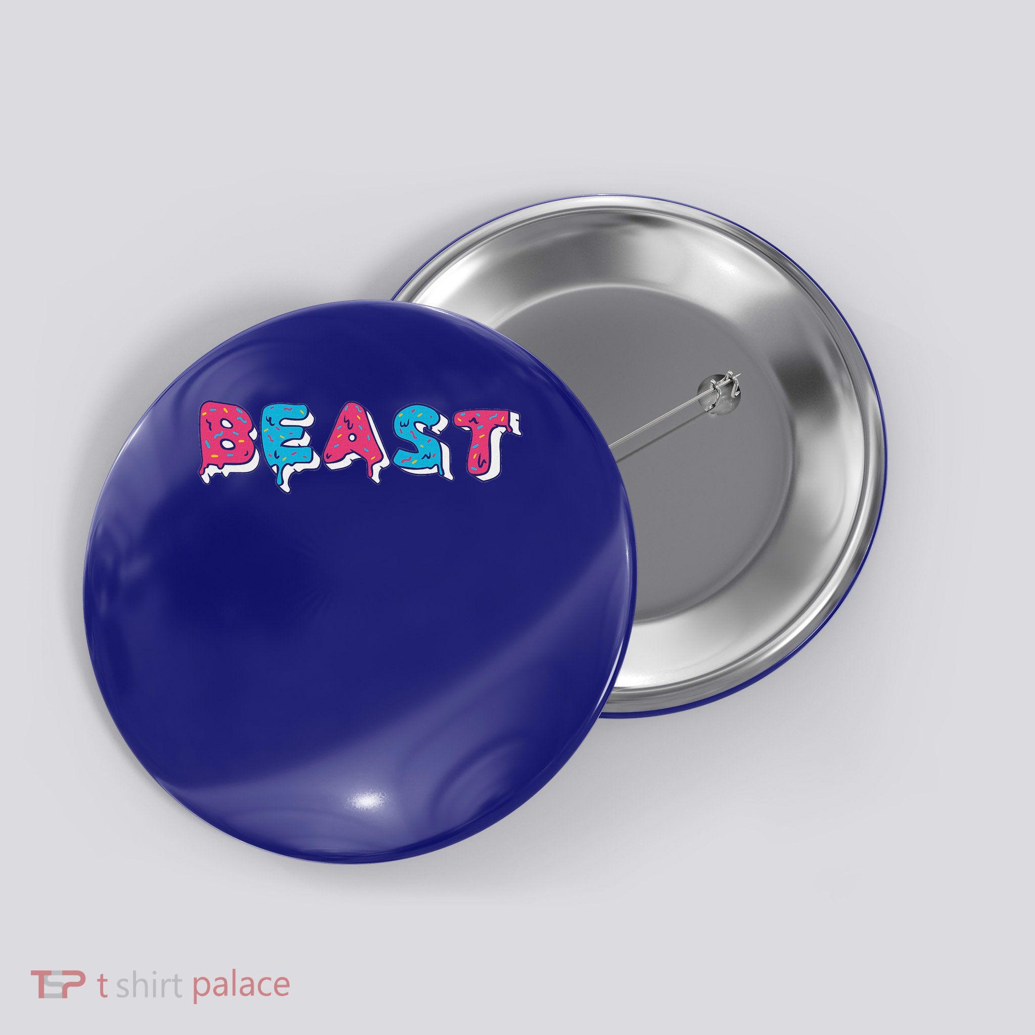 Frosted Beast  Button