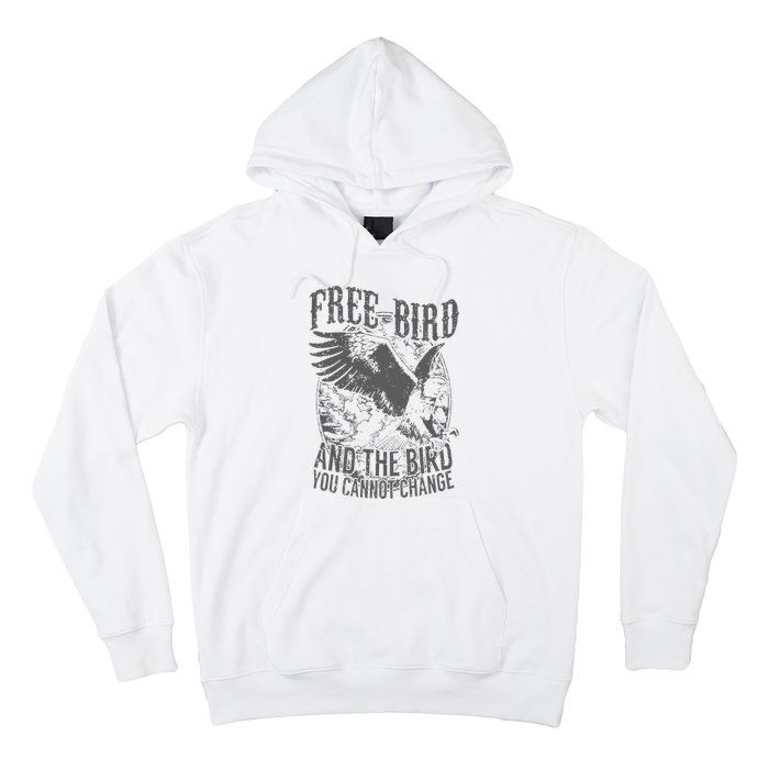 Free Bird Fiery Gift For Music Lovers Hoodie