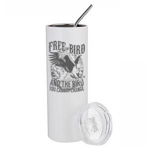 Free Bird Fiery Gift For Music Lovers Stainless Steel Tumbler