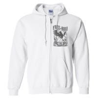 Free Bird Fiery Gift For Music Lovers Full Zip Hoodie