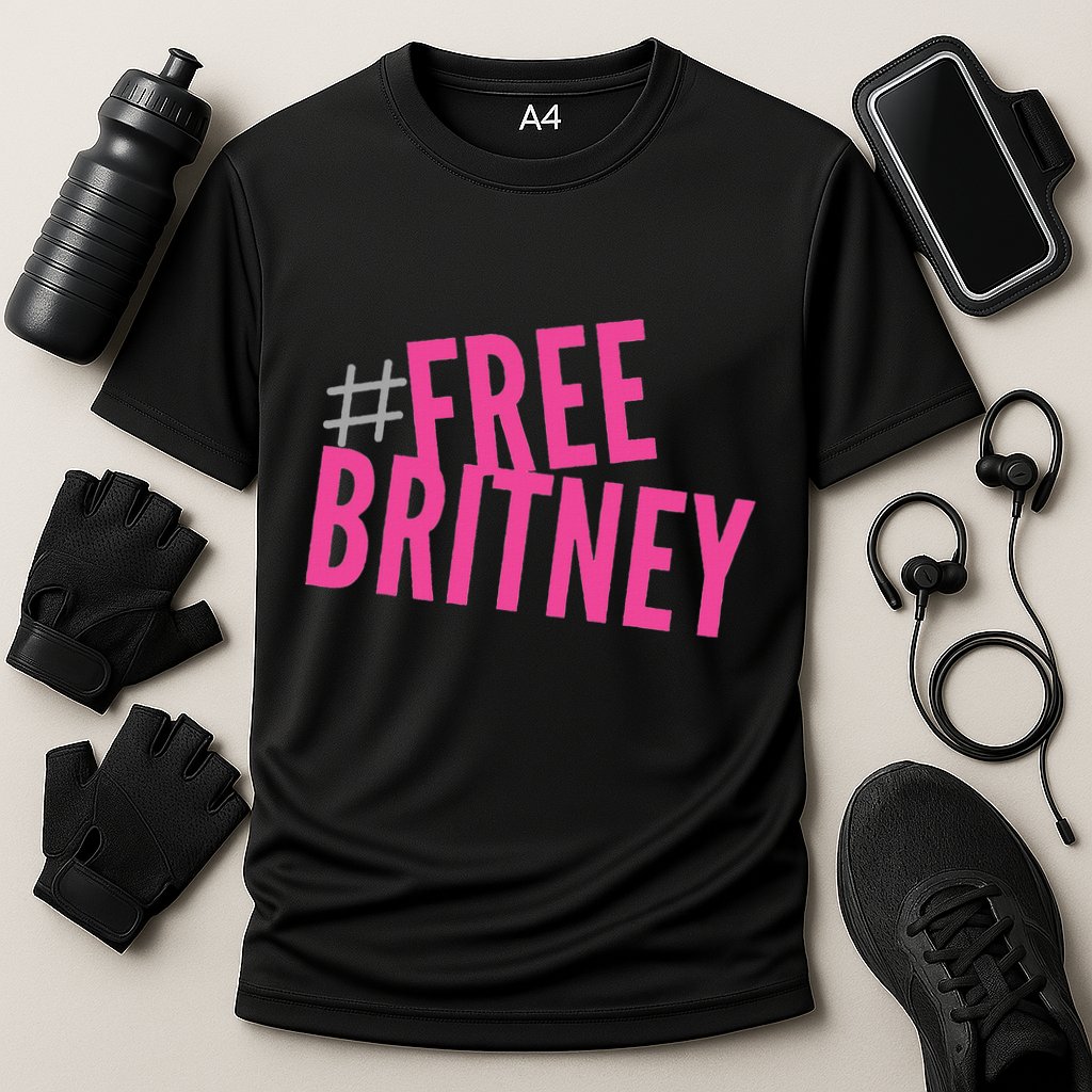 Free Britney Freebritney Support Britney Graphic Design Cooling Performance Crew T-Shirt