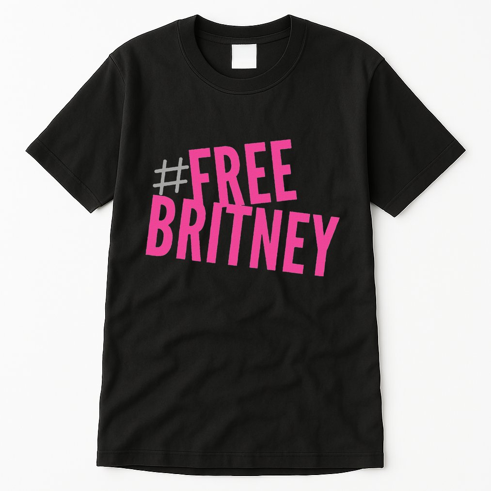 Free Britney Freebritney Support Britney Graphic Design Tall T-Shirt