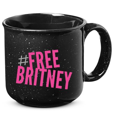 Free Britney Freebritney Support Britney Graphic Design 15oz Campfire Ceramic Mug