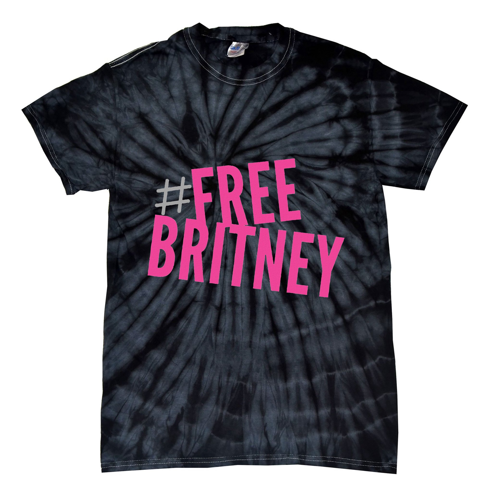 Free Britney Freebritney Support Britney Graphic Design Tie-Dye T-Shirt