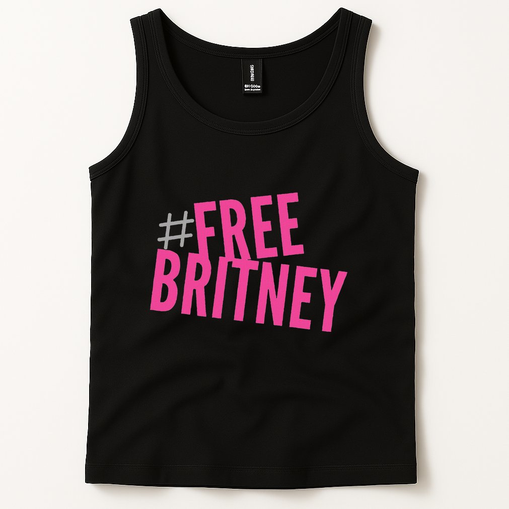 Free Britney Freebritney Support Britney Graphic Design Tank Top