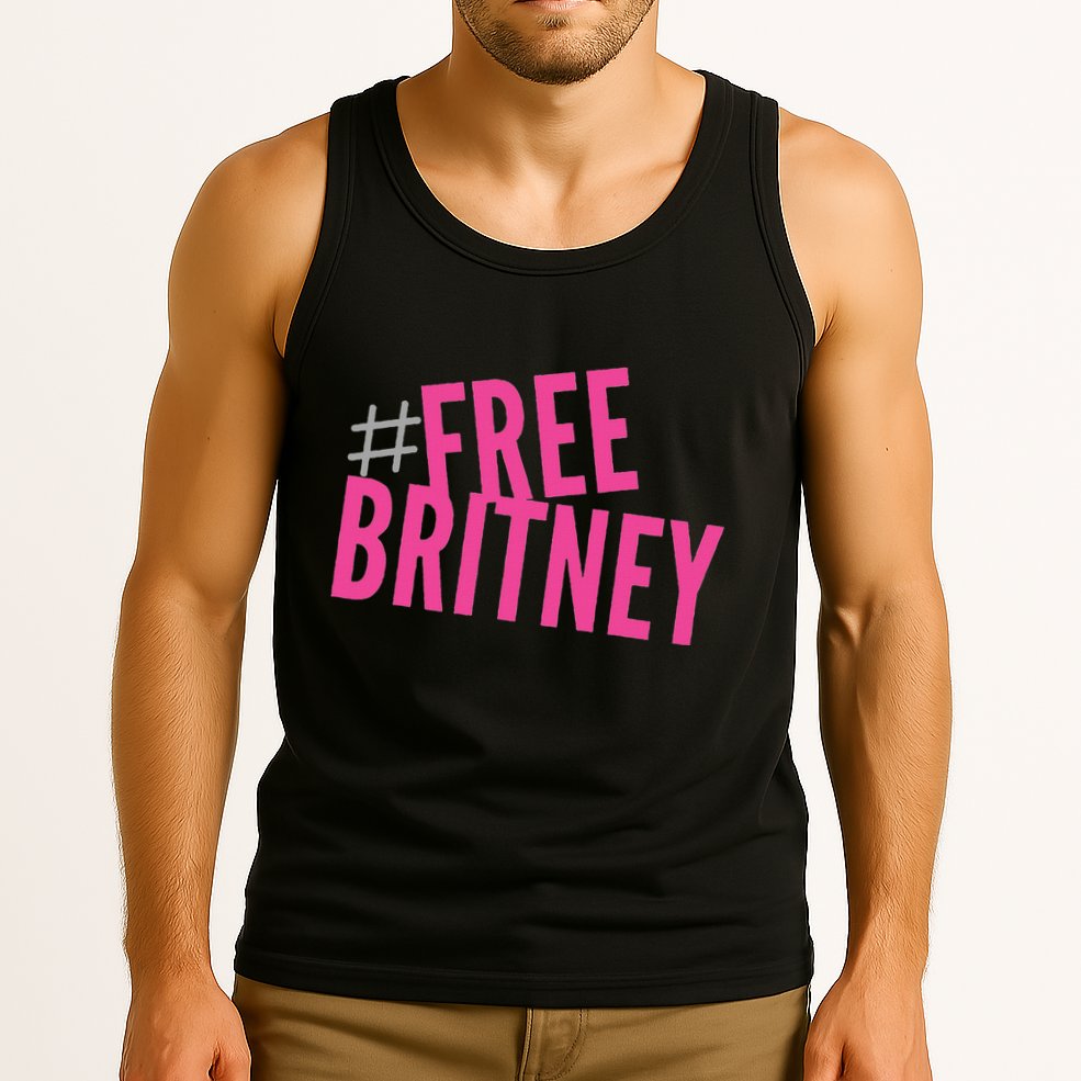 Free Britney Freebritney Support Britney Graphic Design Tank Top