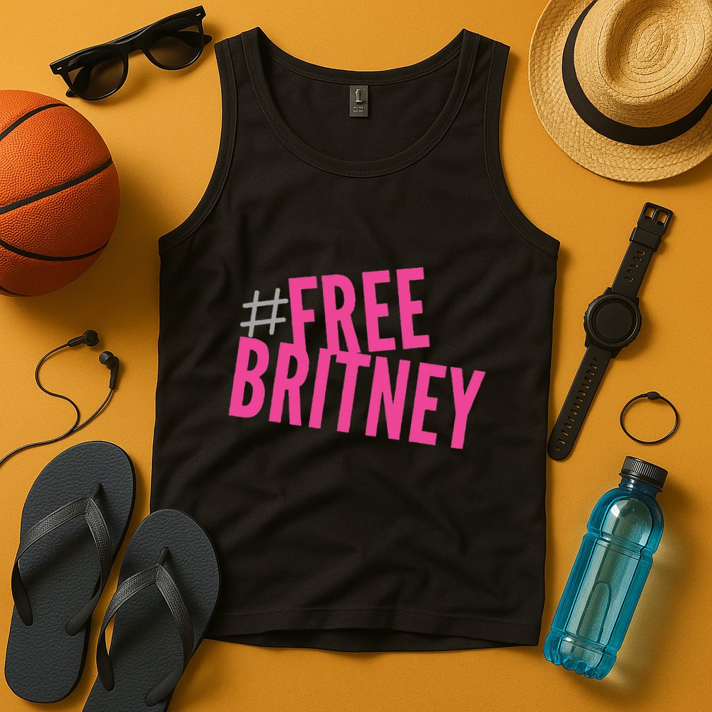 Free Britney Freebritney Support Britney Graphic Design Tank Top