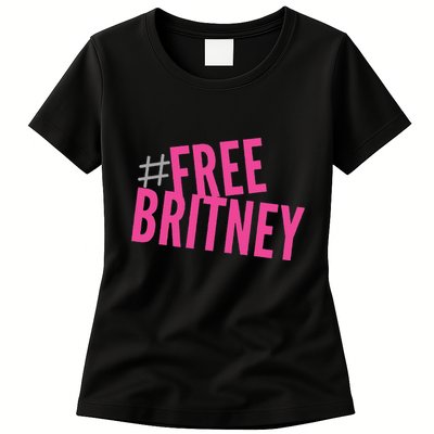 Free Britney Freebritney Support Britney Graphic Design Womens T-Shirt
