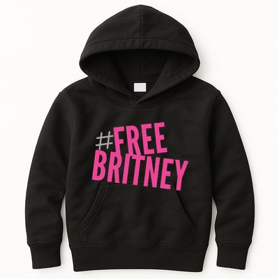 Free Britney Freebritney Support Britney Graphic Design Kids Hoodie