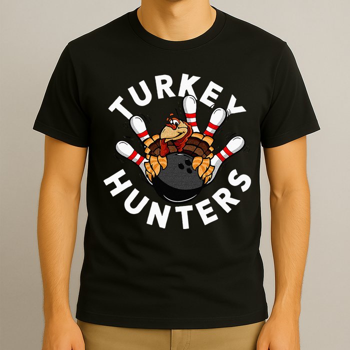 Funny Bowling For Or Adults Turkey Hunters T-Shirt