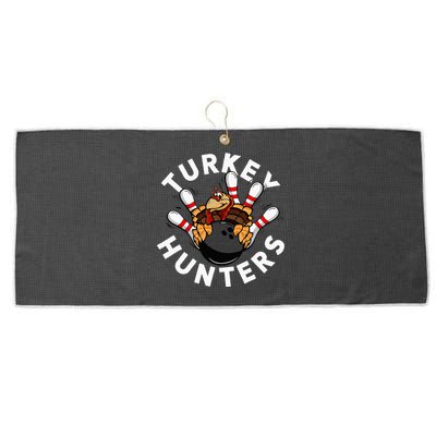 Funny Bowling For Or Adults Turkey Hunters Large Microfiber Waffle Golf Towel