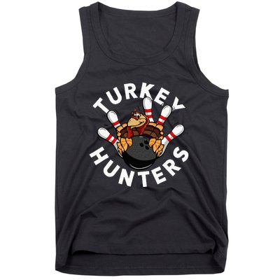 Funny Bowling For Or Adults Turkey Hunters Tank Top