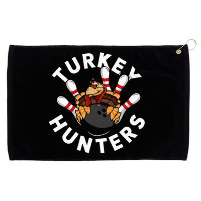 Funny Bowling For Or Adults Turkey Hunters Grommeted Golf Towel