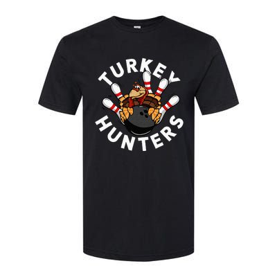 Funny Bowling For Or Adults Turkey Hunters Softstyle CVC T-Shirt