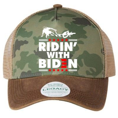 Funny Biden Falls Off Bike Ridin With Joe Biden Legacy Tie Dye Trucker Hat