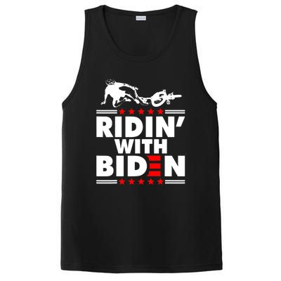 Funny Biden Falls Off Bike Ridin With Joe Biden PosiCharge Competitor Tank